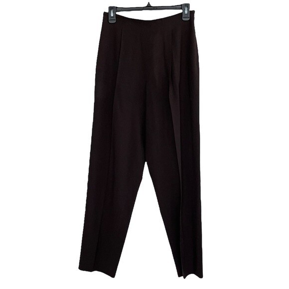 OSCAR DE LA RENTA Vintage 100% Wool Pants Slacks Fully Lined Size 8 - Picture 1 of 10